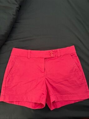 Women's Vineyard Vines Hot Pink Casual Cotton Shorts